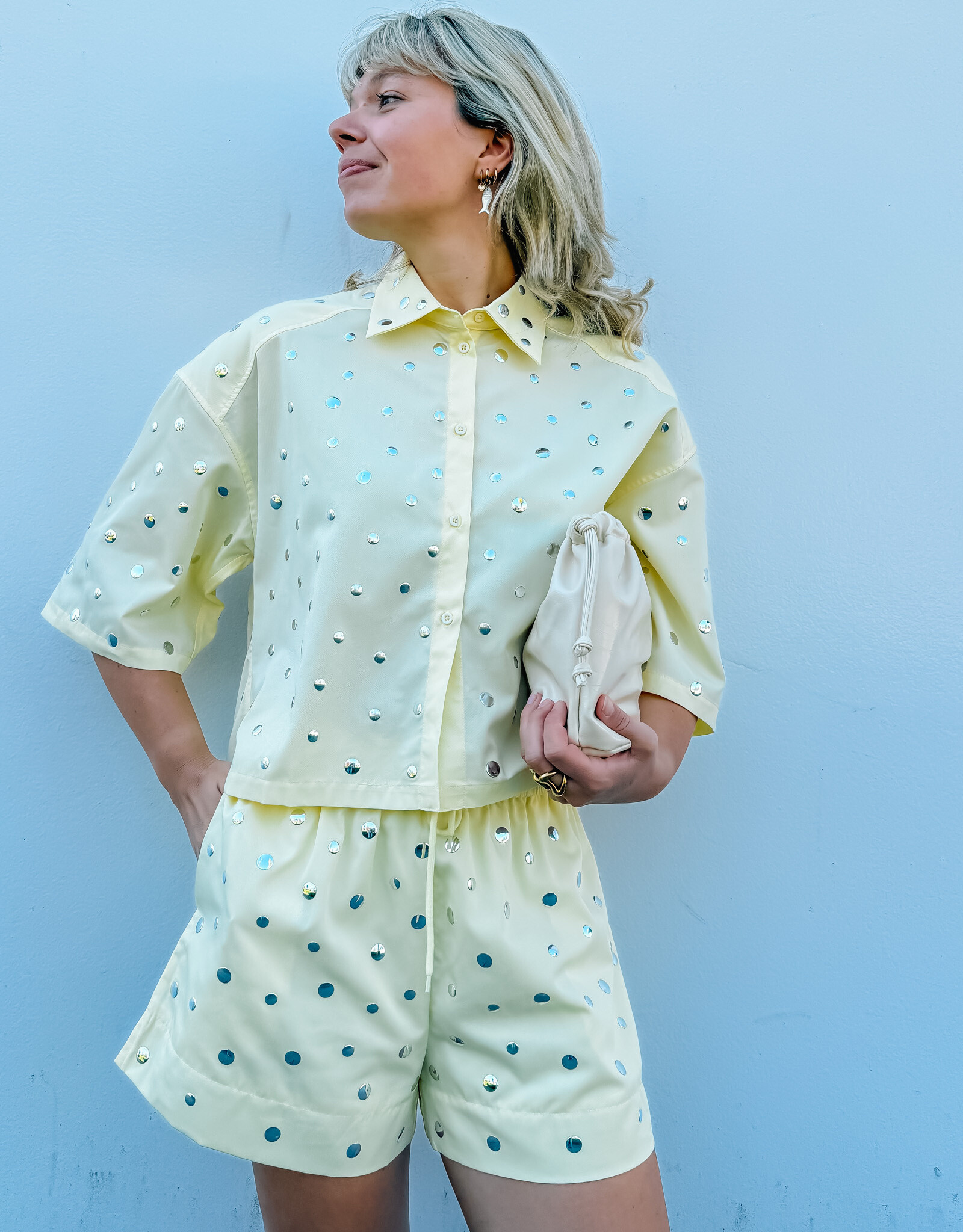 Studio Amaya Blouse 'Mara' - Yellow - Studio Amaya