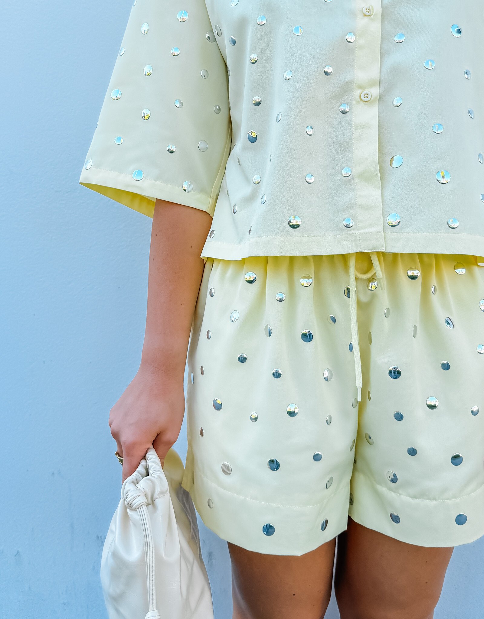 Studio Amaya Short 'Niv' - Yellow - Studio Amaya