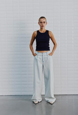 Withblack Jeans Wide 'Angelina Beach' - Beach Blue - Withblack