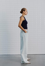 Withblack Jeans Wide 'Angelina Beach' - Beach Blue - Withblack