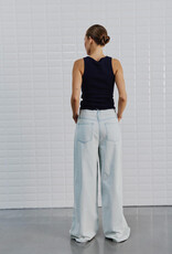 Withblack Jeans Wide 'Angelina Beach' - Beach Blue - Withblack