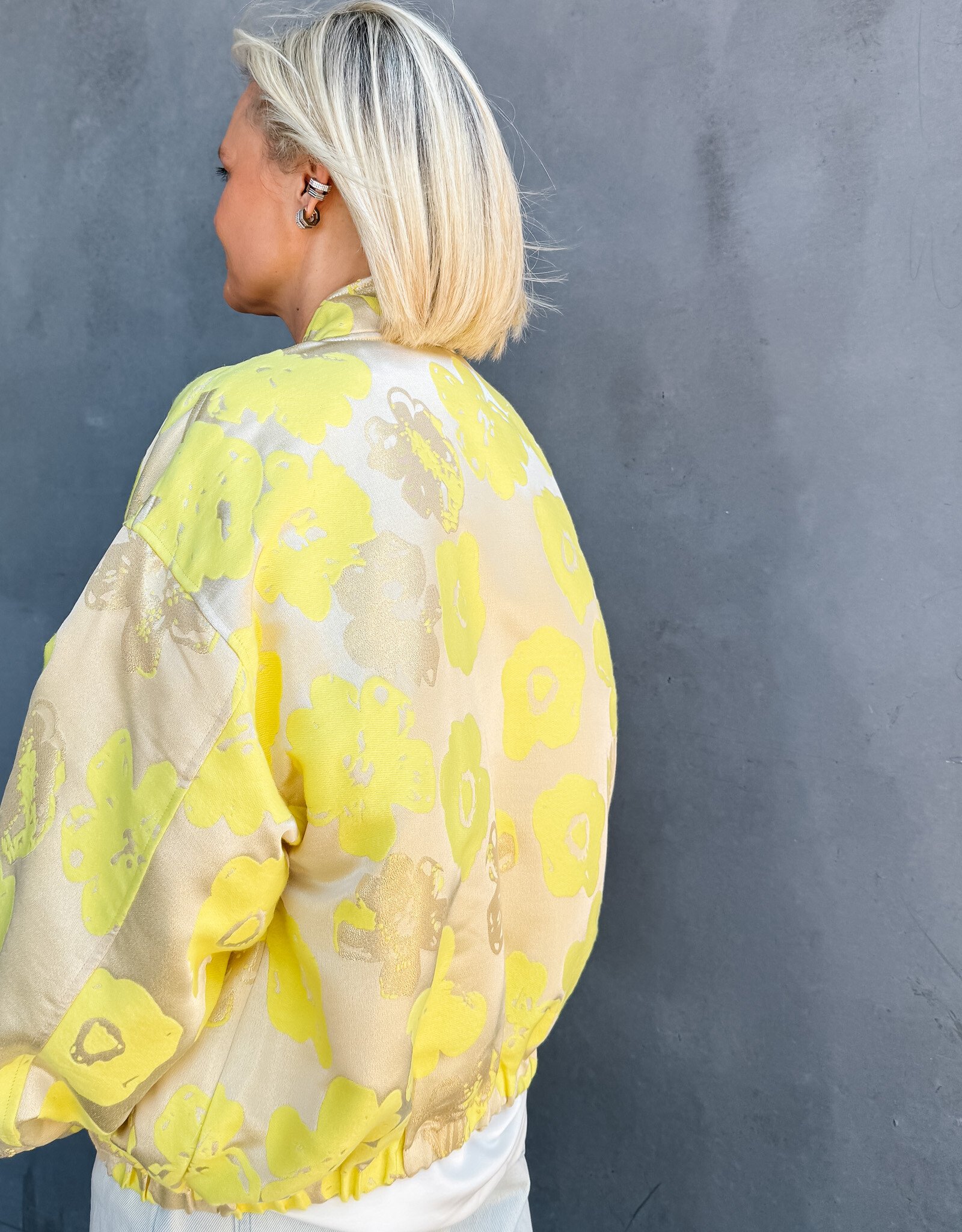 Studio Amaya Bomber 'Fenna' - Yellow - Studio Amaya