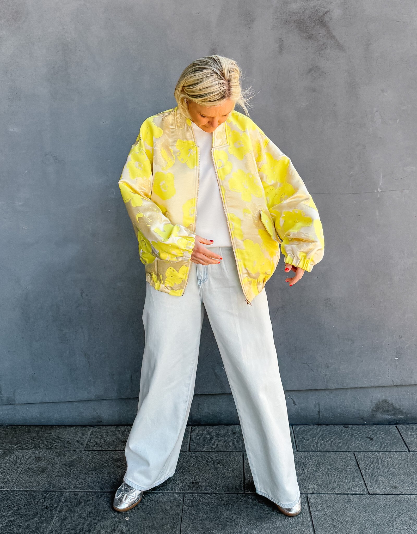 Studio Amaya Bomber 'Fenna' - Yellow - Studio Amaya