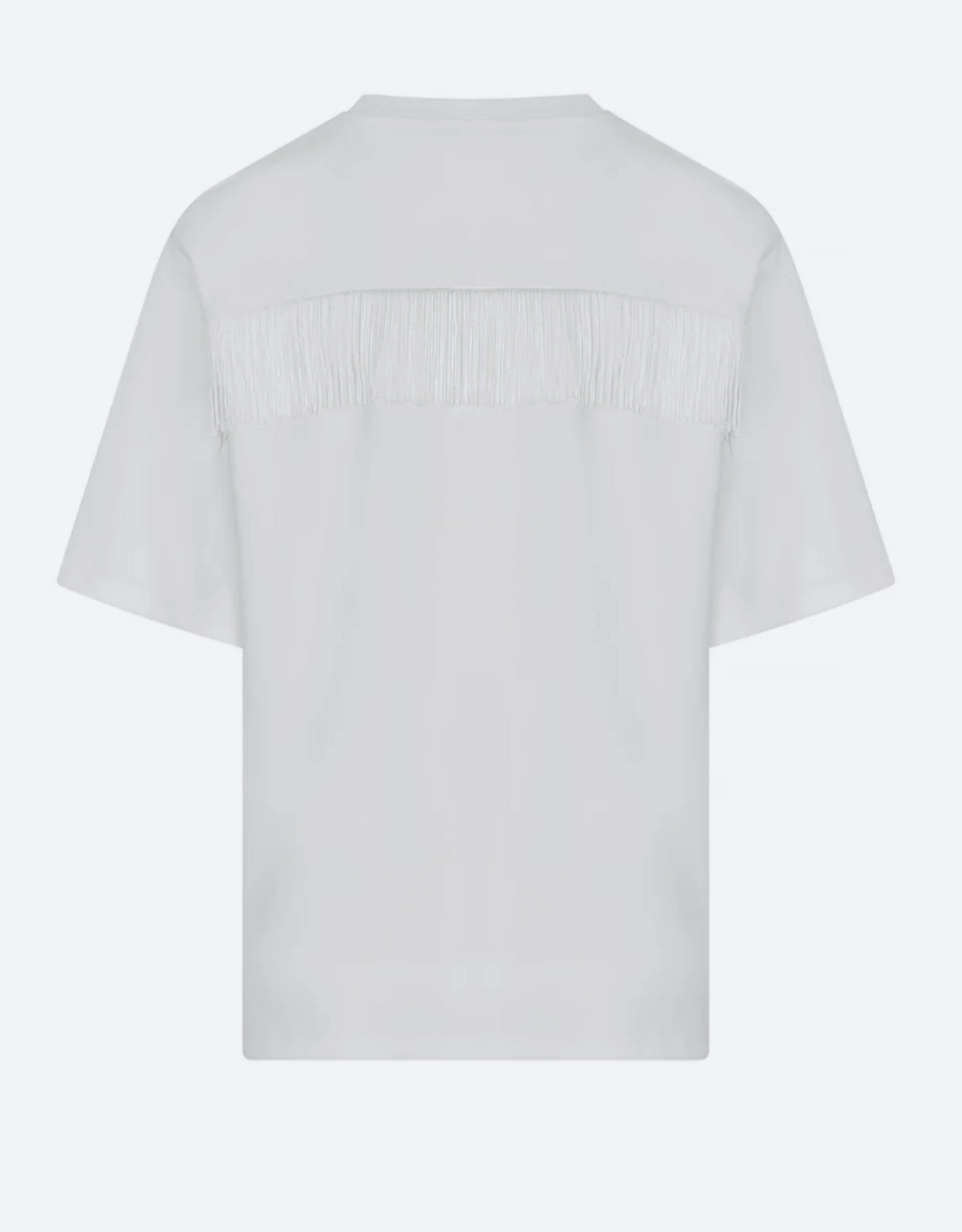Studio Amaya T-Shirt Back Detail 'Stef' - White - Studio Amaya