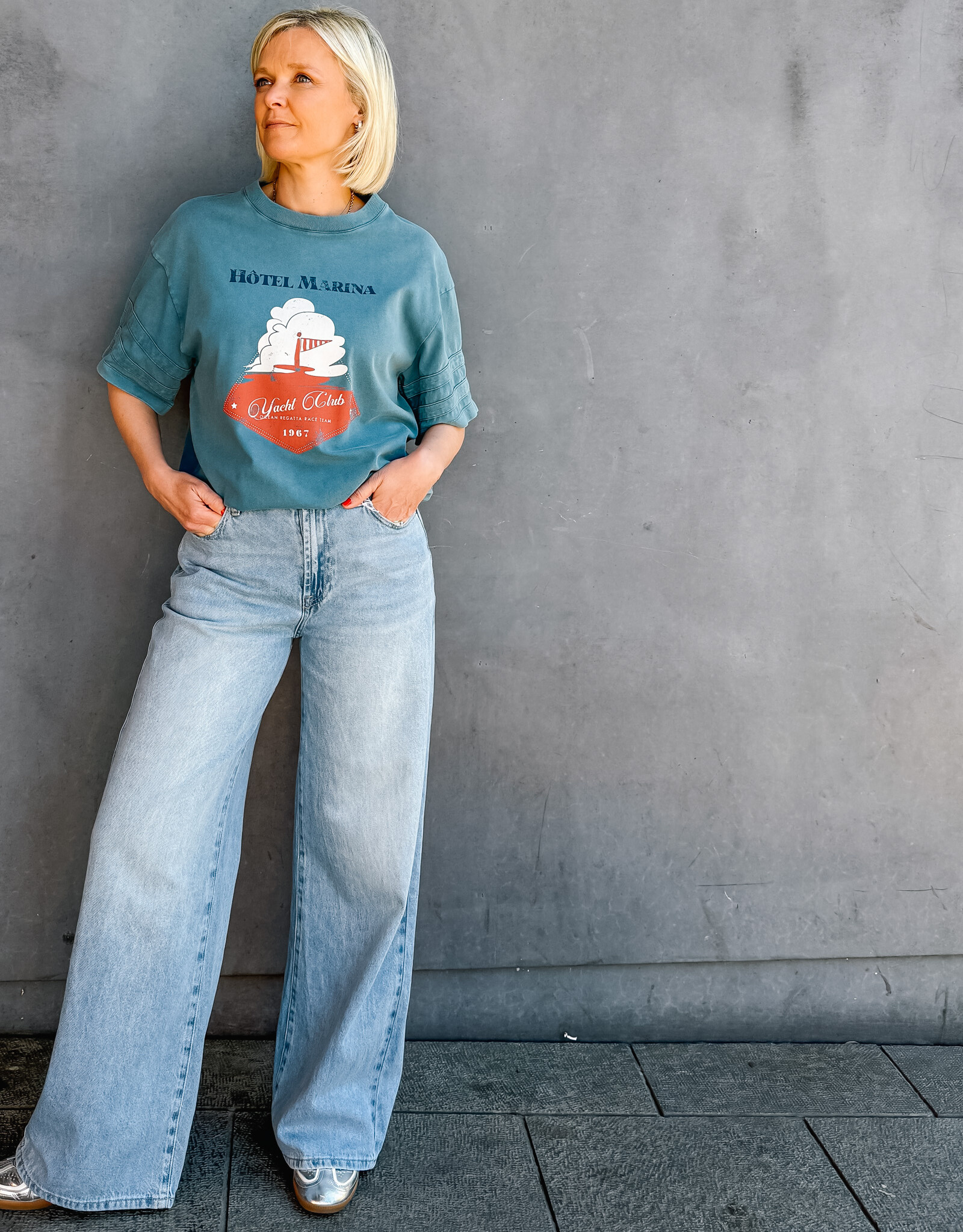 Hod Paris T-Shirt 'Carter Yacht' - Indigo - Hod Paris