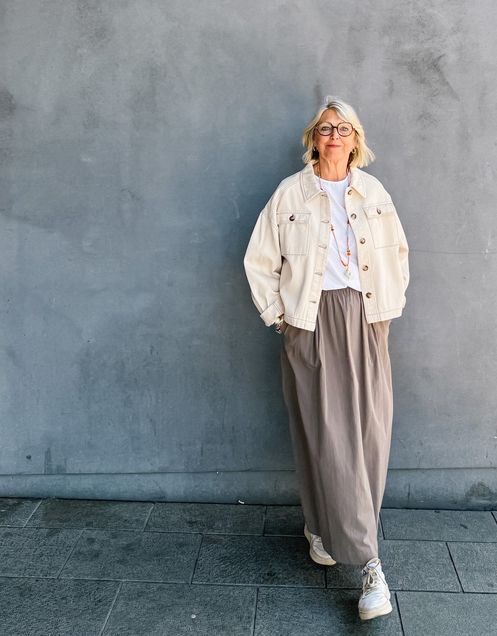 Esmé Studios Rok 'Ruby' - Charcoal Gray - Esmé Studios