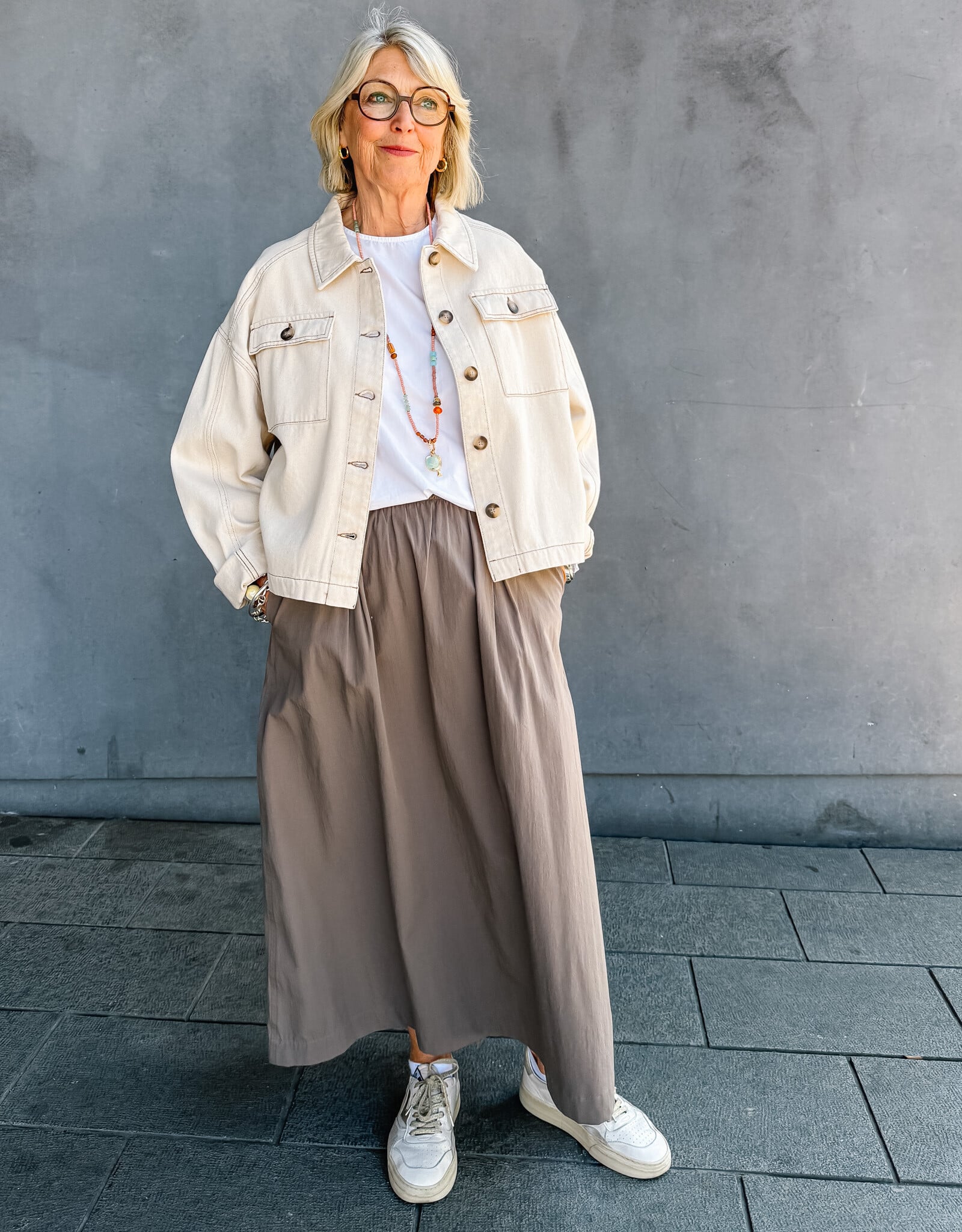 Esmé Studios Rok 'Ruby' - Charcoal Gray - Esmé Studios