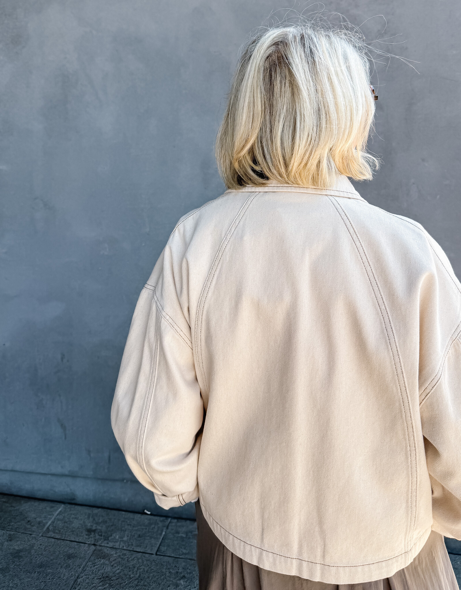 Another Label Jacket 'Enora' - Off White - Another-Label