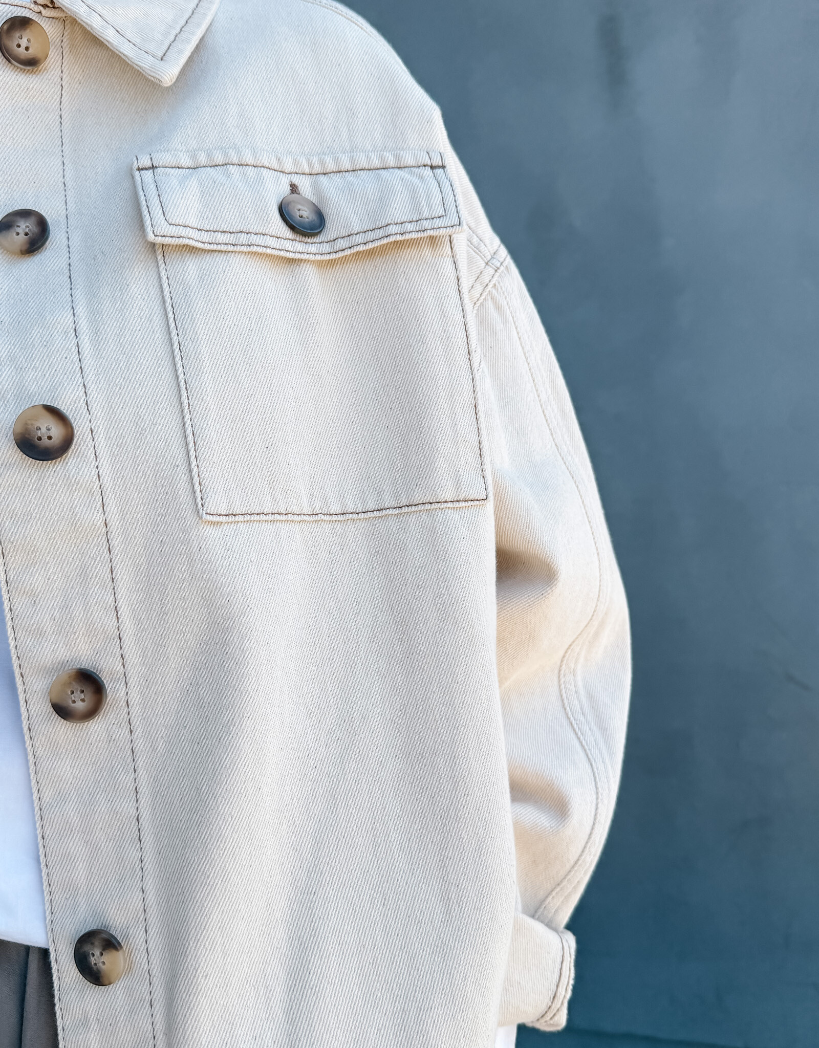 Another Label Jacket 'Enora' - Off White - Another-Label