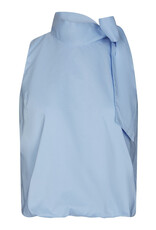 Top Poplin 'Veda' - Light Blue - Neo Noir