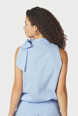 Top Poplin 'Veda' - Light Blue - Neo Noir