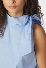Top Poplin 'Veda' - Light Blue - Neo Noir