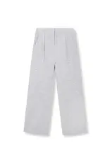 Refined Department Broek Relaxed 'Puck' - Grey Melange - Refined Department