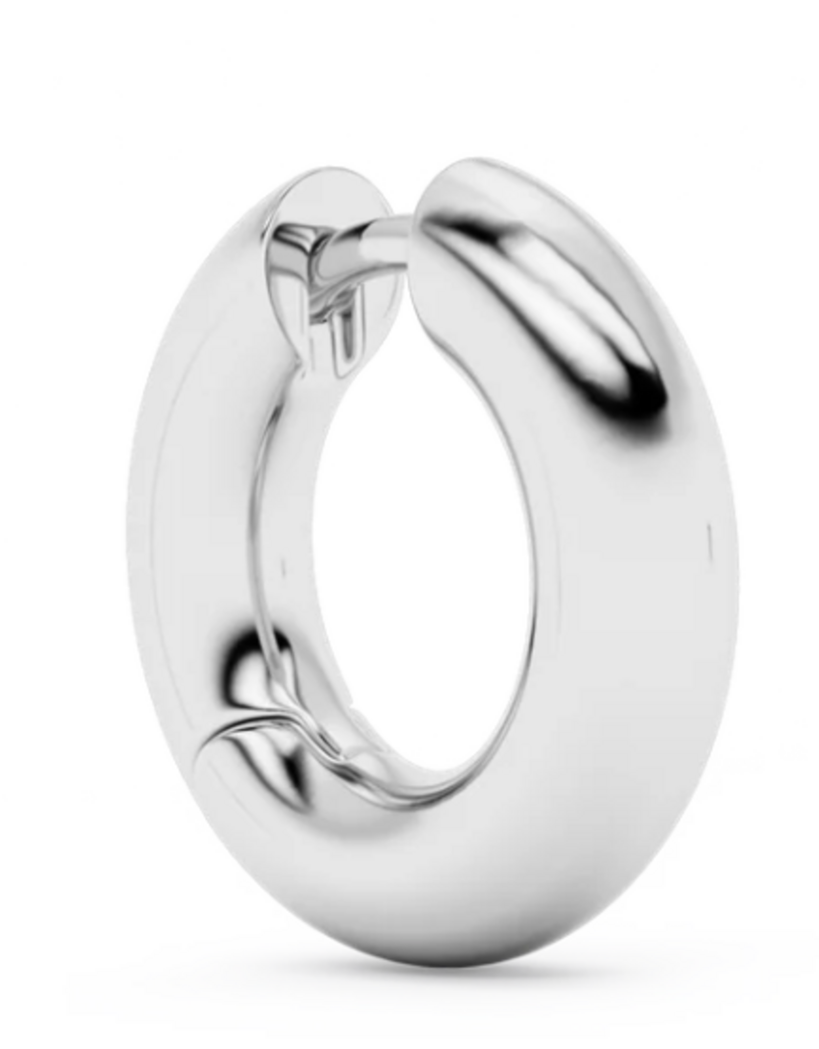 Billion Avenue Chunky  Earring 'Kos' - Silver - Billion Avenue
