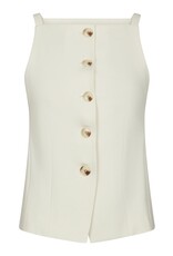 Top/Waistcoat  'Kylie' - Off White - Neo Noir