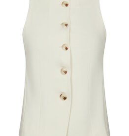 Top/Waistcoat  'Kylie' - Off White - Neo Noir