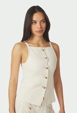 Top/Waistcoat  'Kylie' - Off White - Neo Noir
