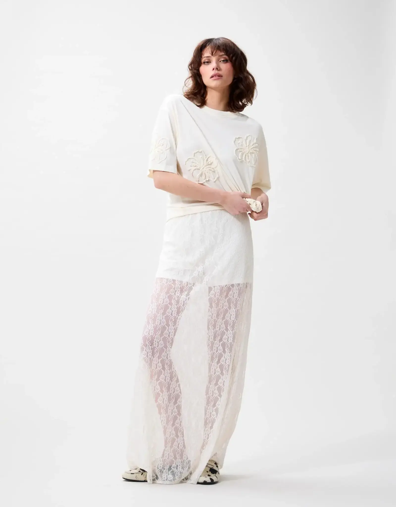 Catwalk Junkie Rok 'Lace' - Egret  - Catwalk Junkie