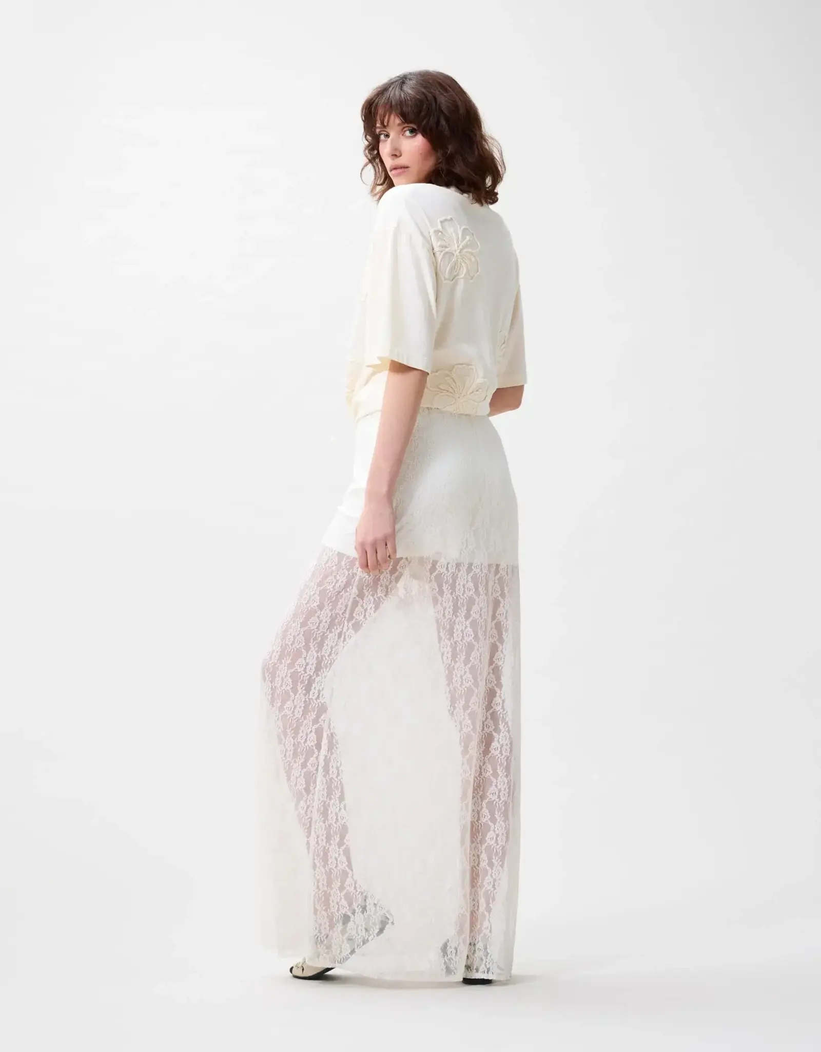 Catwalk Junkie Rok 'Lace' - Egret  - Catwalk Junkie