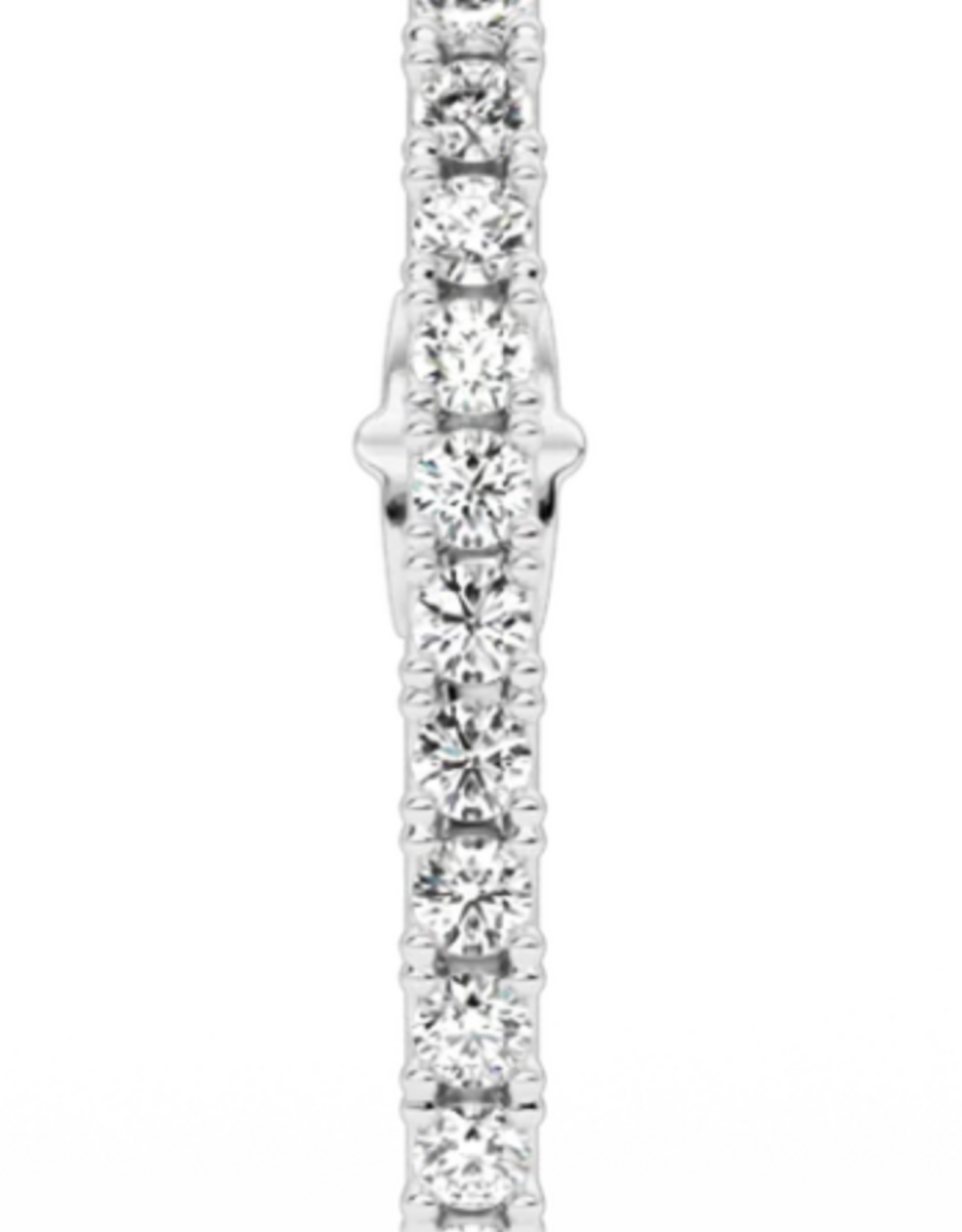 Billion Avenue Earstud Diamond 'Long Hug' - Silver - Billion Avenue