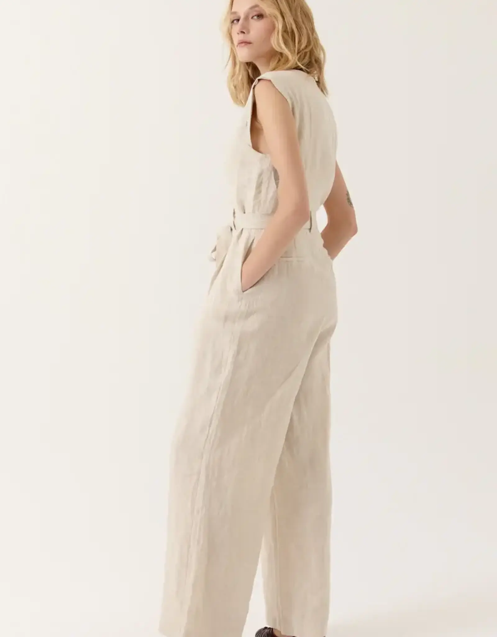 Jumpsuit  'Alveria' - Light-Beige - Artlove