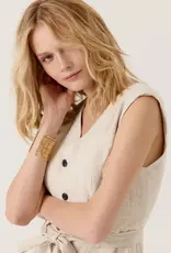 Jumpsuit  'Alveria' - Light-Beige - Artlove