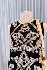 La Petite Etoile Top 'Thiney' - Noir/Ecru - La Petite Etoile