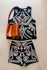 La Petite Etoile Short 'Shey' - Noir/Ecru - La Petite Etoile