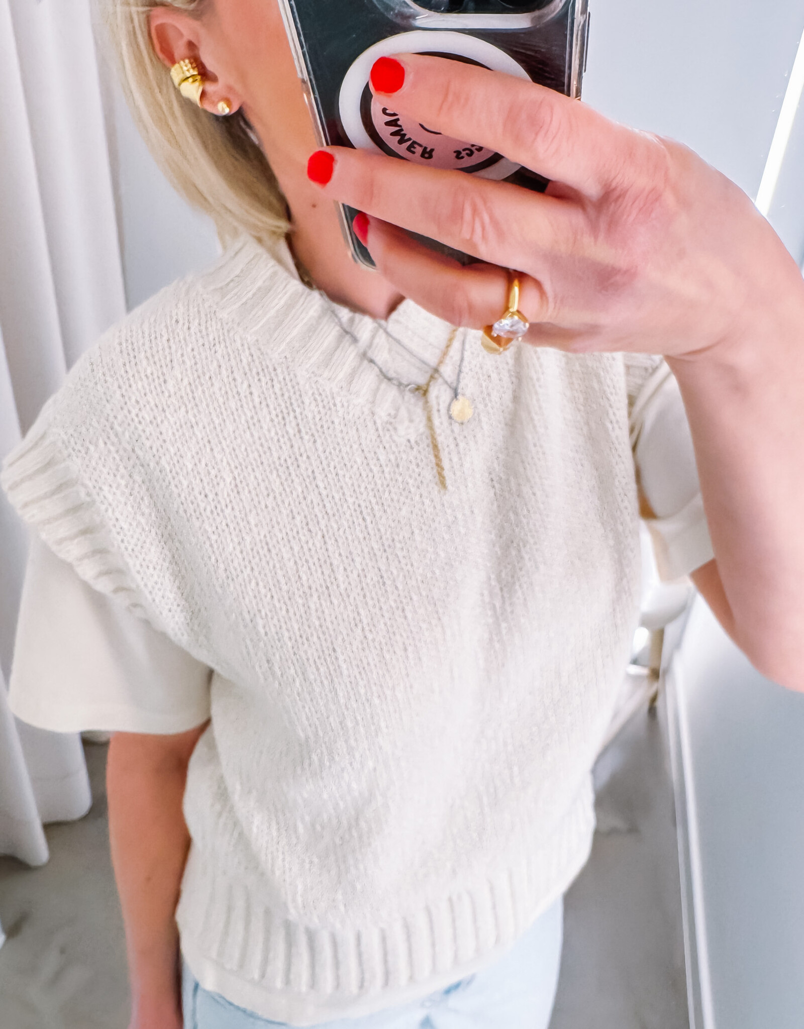 Mads Norgaard Spencer 'Woolin Elin' - Almond Oil - Mads Norgaard