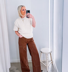 Refined Department Jeans 'Payton' - Brown - Refined Department