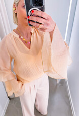 La Petite Etoile Blouse 'Brieta' - Poudre - La Petite Etoile