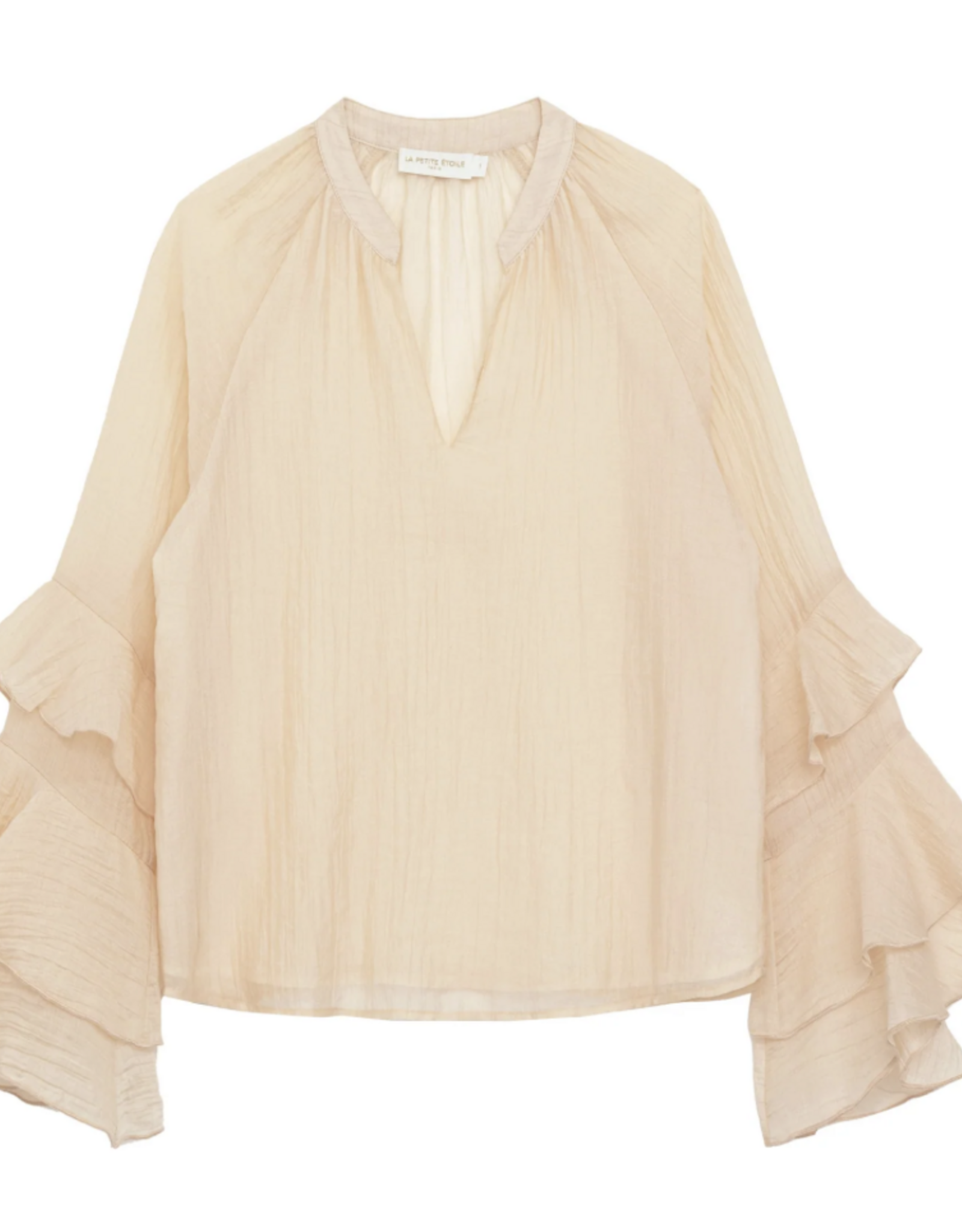 La Petite Etoile Blouse 'Brieta' - Poudre - La Petite Etoile