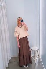 Hod Paris Sweater Korte Mouw 'Solange' - Linen - Hod Paris