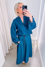 Withblack Blouse 'Penelope' - Indigo Dawn - Withblack