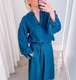 Withblack Blouse 'Penelope' - Indigo Dawn - Withblack