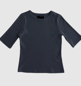 Withblack T-Shirt 'Lullu' - Midnight Blue - Withblack