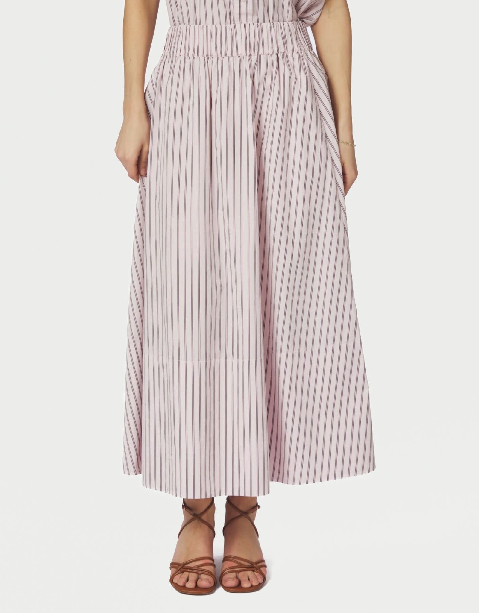 Rok Long Double Stripe 'Yara' - Rose - Neo Noir