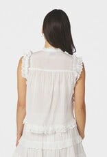 Top Ruffle 'Celia' - White - Neo Noir