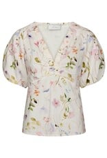 Blouse Flower 'Irina' - Off White - Neo Noir