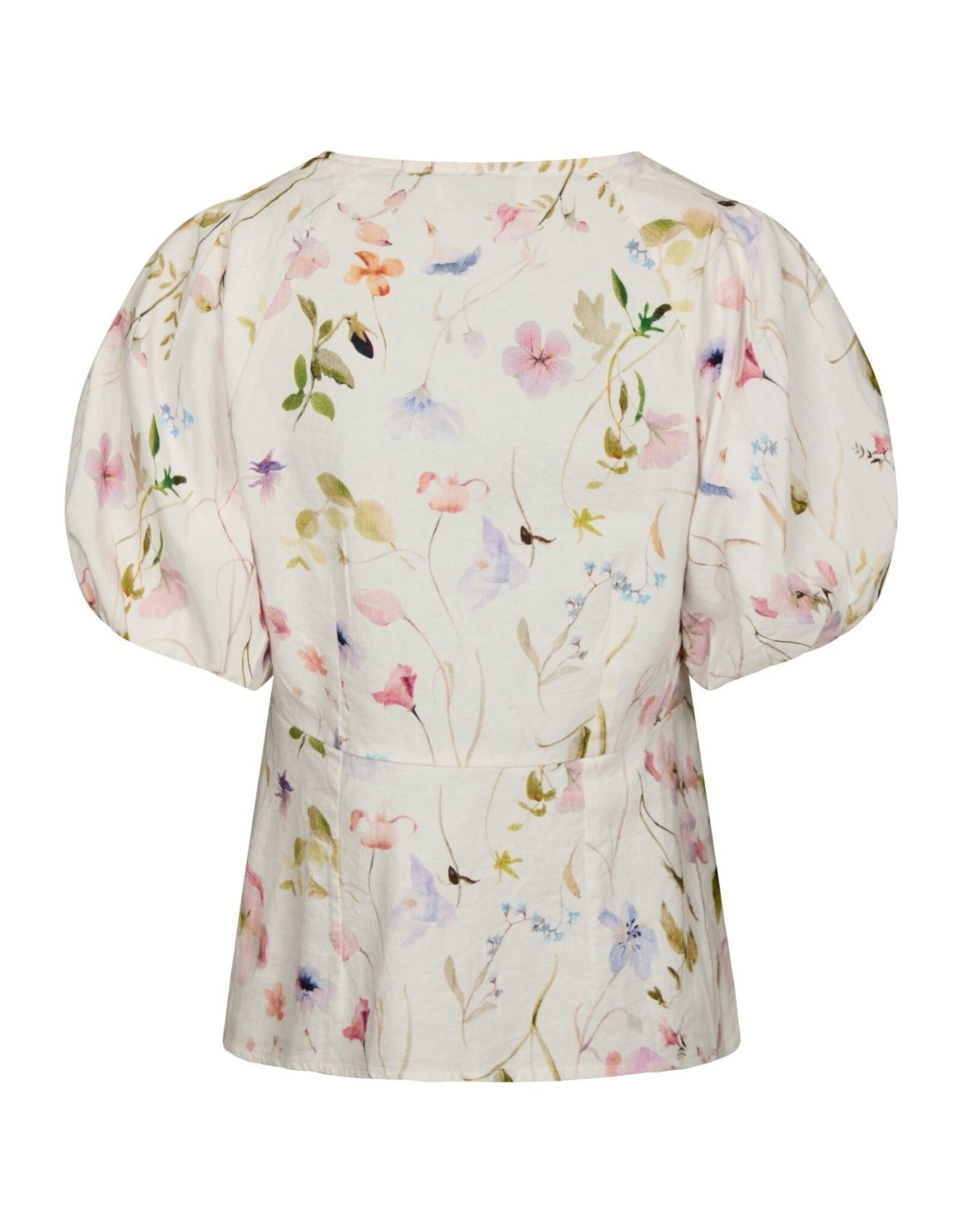 Blouse Flower 'Irina' - Off White - Neo Noir