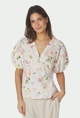 Blouse Flower 'Irina' - Off White - Neo Noir