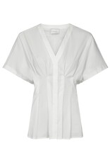 Blouse Poplin 'Adamma' - White - Neo Noir