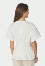 Blouse Poplin 'Adamma' - White - Neo Noir