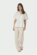 Blouse Poplin 'Adamma' - White - Neo Noir