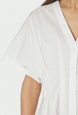 Blouse Poplin 'Adamma' - White - Neo Noir