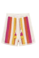 La Petite Etoile Short 'Sona' - Rayures - La Petite Etoile