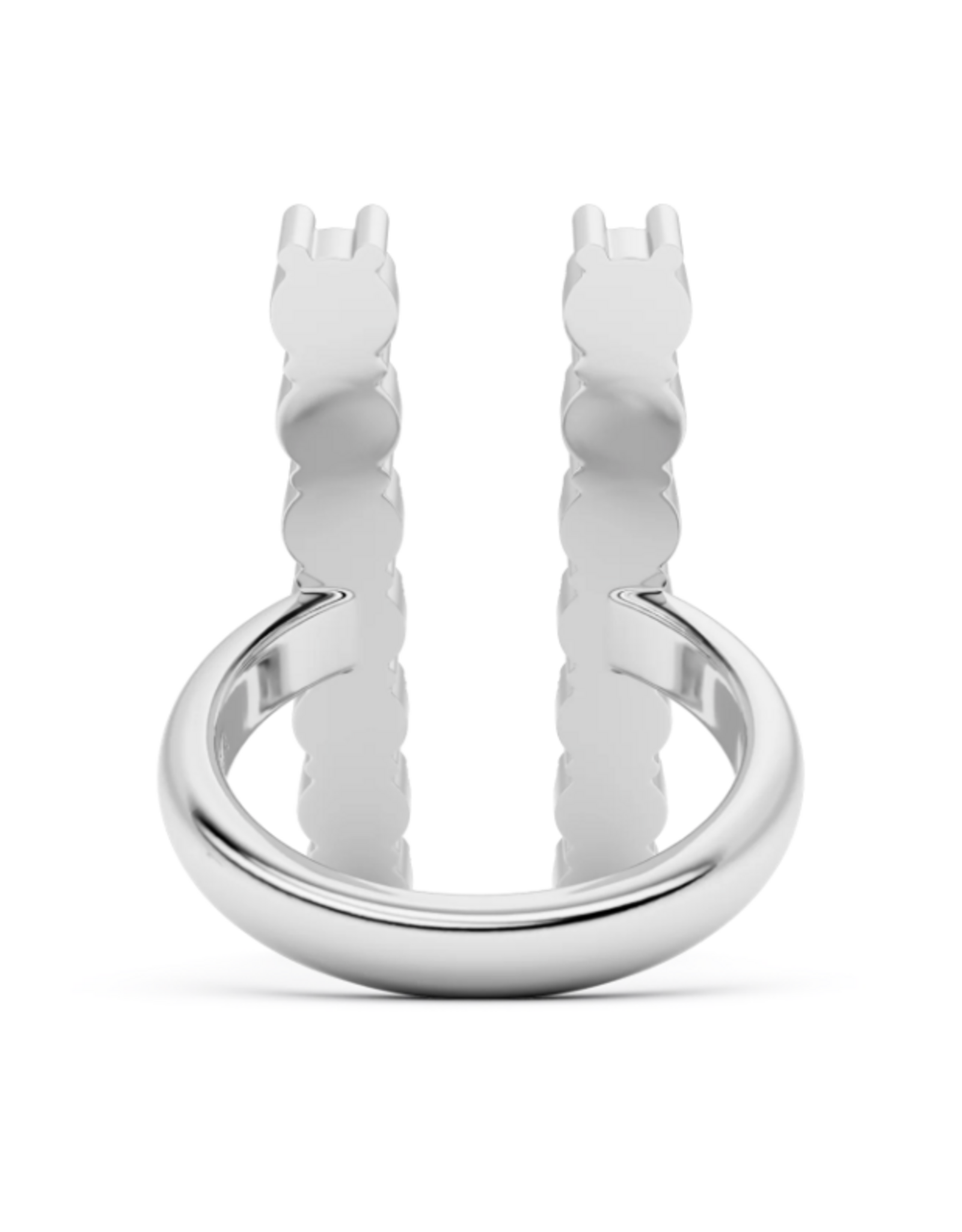 Billion Avenue Iris Diamond Ring - Silver - Billion Avenue