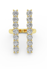 Billion Avenue Iris Diamond Ring - Gold - Billion Avenue