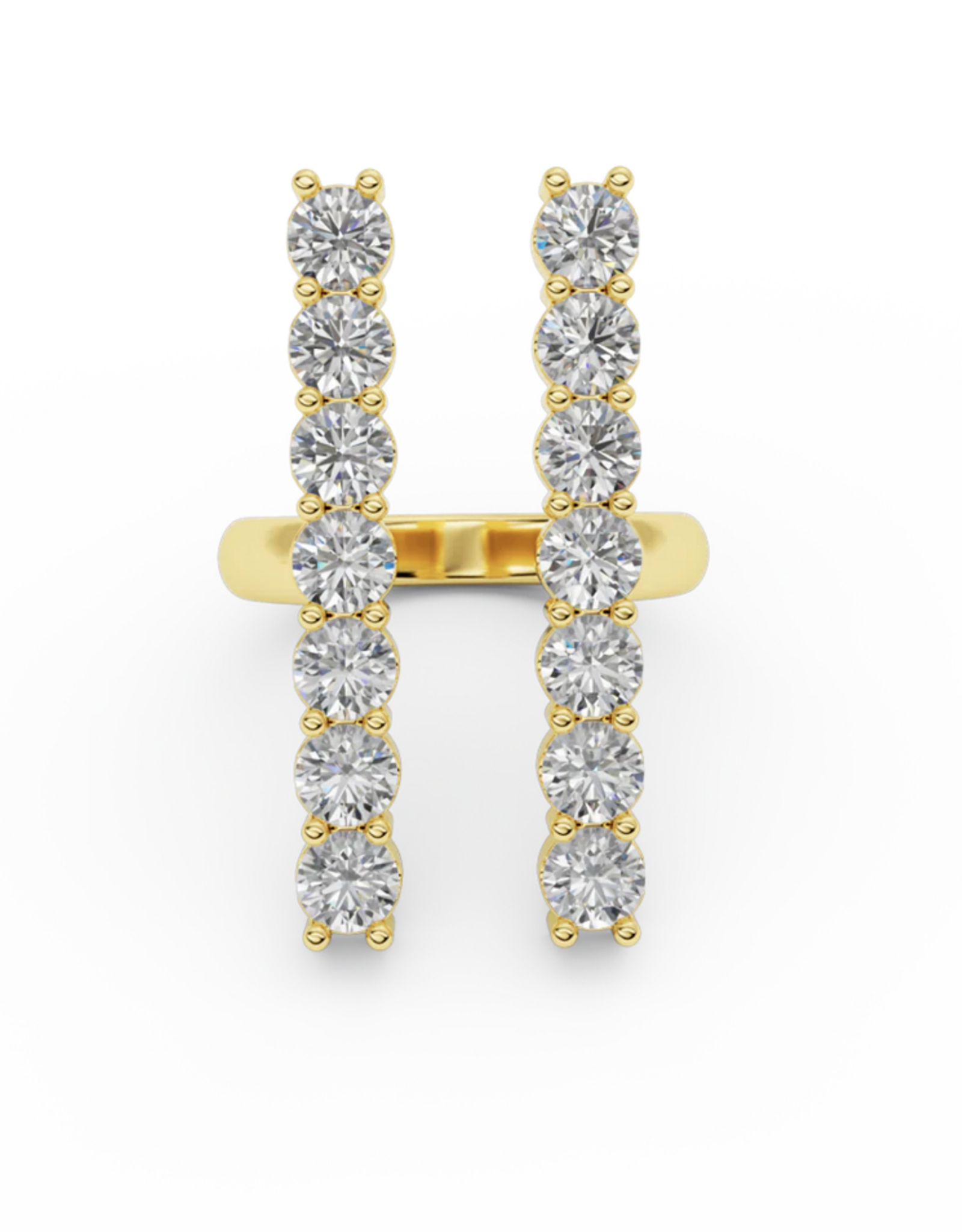 Billion Avenue Iris Diamond Ring - Gold - Billion Avenue