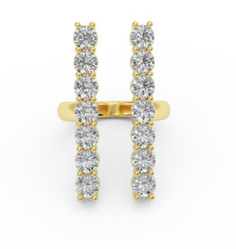 Billion Avenue Iris Diamond Ring - Gold - Billion Avenue